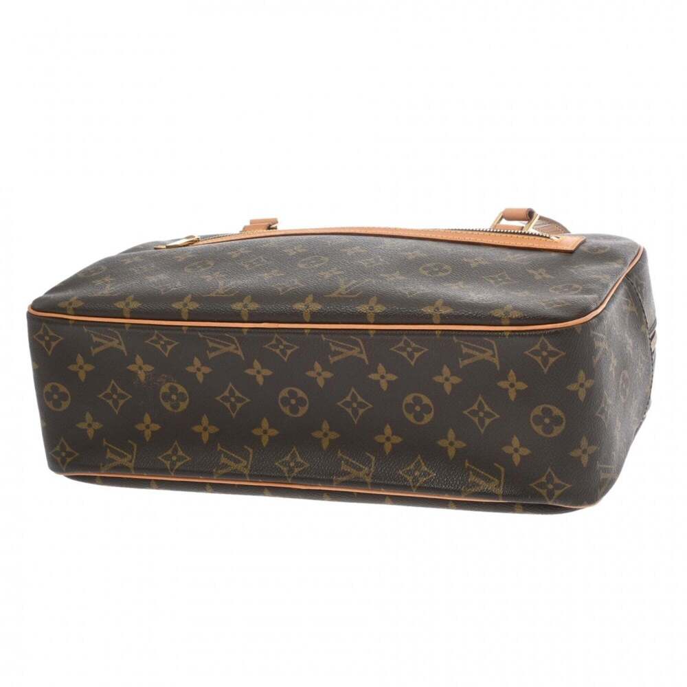 LOUIS VUITTON Brown Monogram Canvas Tote Bag - Picture 7 of 11